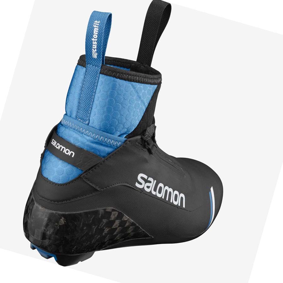 Salomon S/RACE CLASSIC PROLINK Síbakancs Férfi Fekete Kék | HU 2739GSO